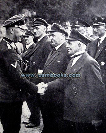 RFSS-Himmler greeting survivors of the famous submarine U9